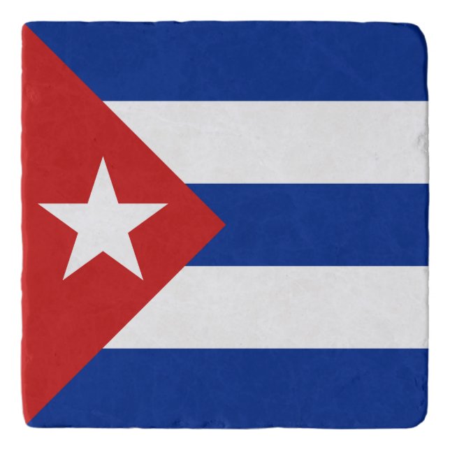 Cuba Flag Trivet (Front)