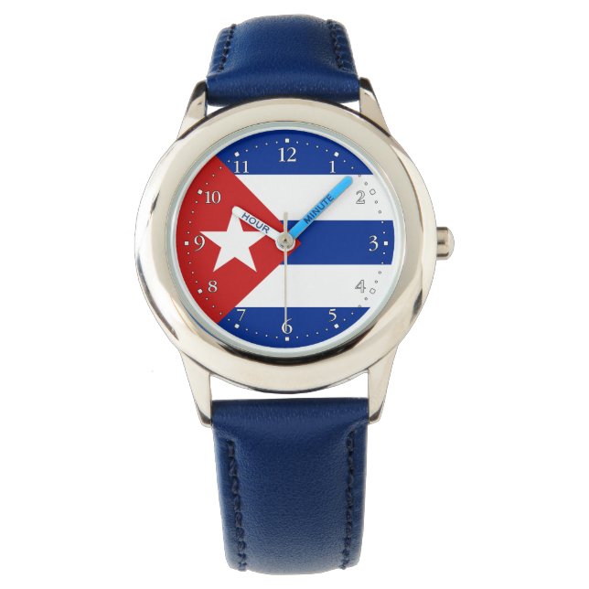 Cuba Flag Watch (Front)
