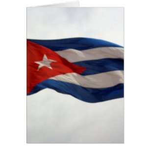 cuba flag waves