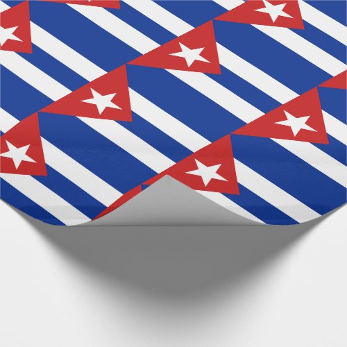 Cuba Flag Wrapping Paper
