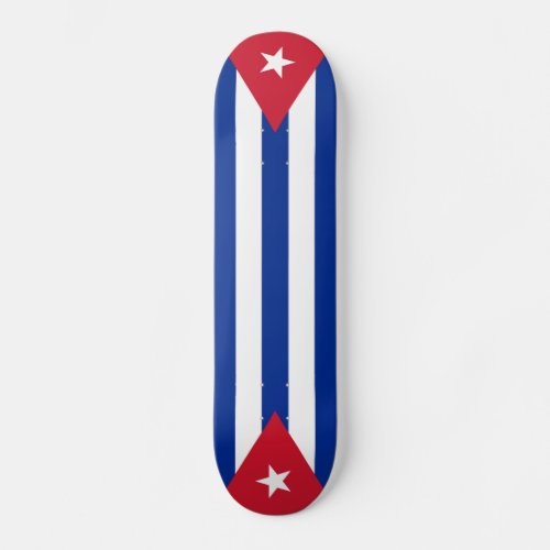 Cuba flags twice skateboard