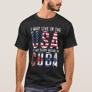 Cuba Graphic For Women Men Kids Cuban T-Shirt