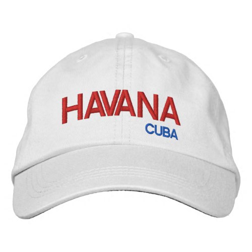 Cuba _ Havana Adjustable Hat
