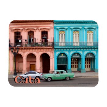 Cuba Havana Architecture Flexible Photo Magnet by Rebecca_Reeder at Zazzle