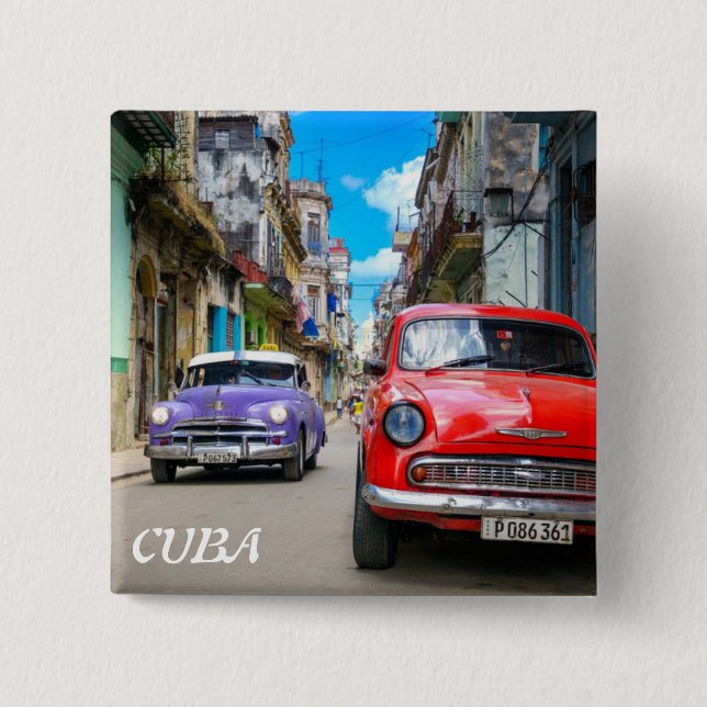CUBA HAVANA BUTTON (Front)