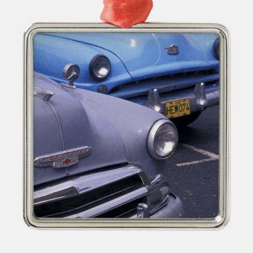 Cuba Havana Classic 1950s autos Metal Ornament