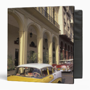 Cuba, Havana. Colorful Chevy's from the 1950's Binder