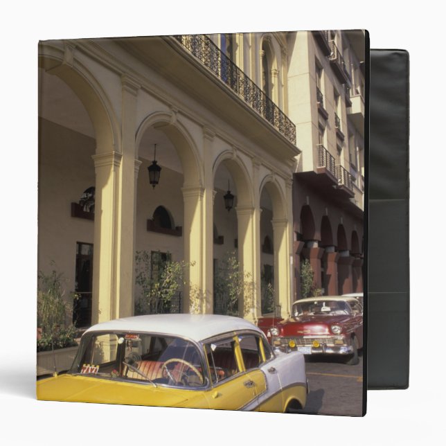 Cuba, Havana. Colorful Chevy's from the 1950's Binder (Front/Inside)