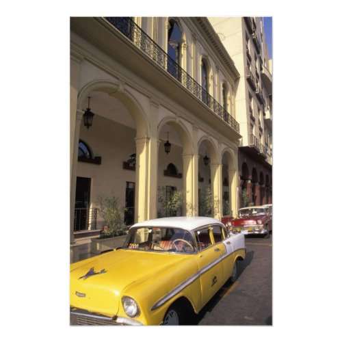 Cuba Havana Colorful Chevys from the 1950s Photo Print