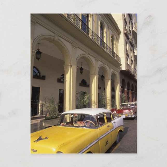 Cuba, Havana. Colorful Chevy's from the 1950's Postcard (Front)