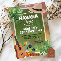 Cuba Havana Night Man Birthday