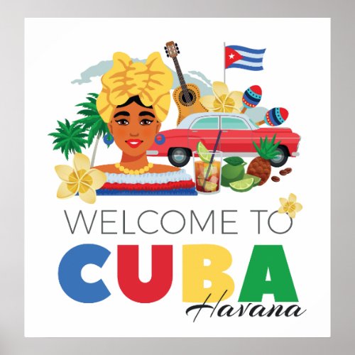 Cuba Havana Poster