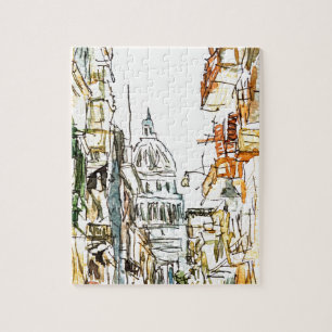 Cuba Havana with capitol Jigsaw Puzzle