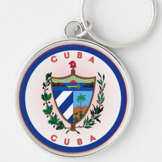 Cuba Heritage Emblem Keychain