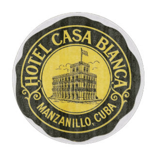 Cuba Hotel, edit text Cutting Board