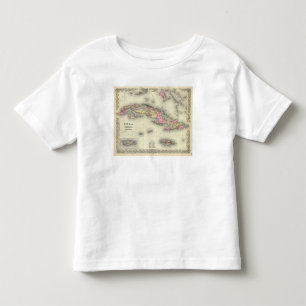 Cuba, Jamaica And Puerto Rico Toddler T-shirt