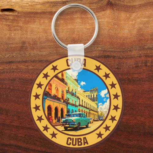 Cuba                                               keychain