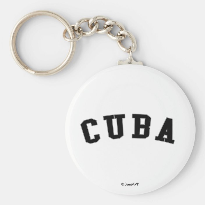 Cuba Keychain