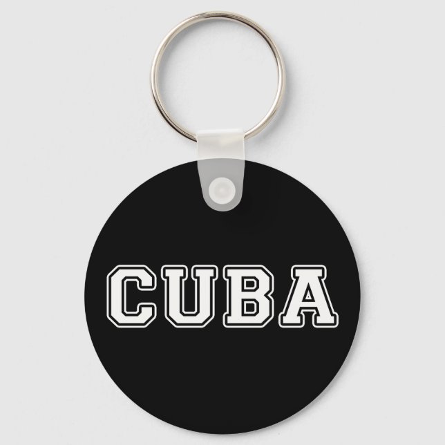 Cuba Keychain (Front)