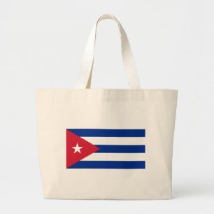cuba large tote bag