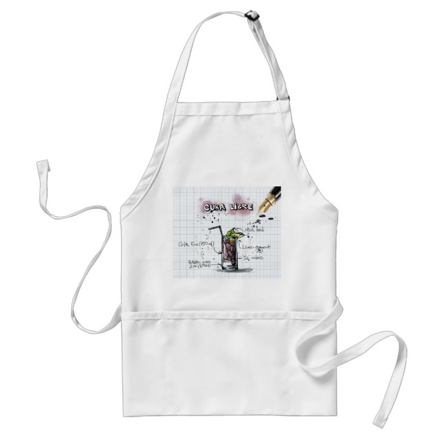 Cuba Libre Adult Apron (Front)