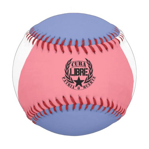 Cuba Libre Motto Laurels Baseball
