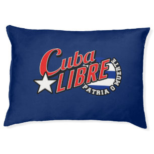 Cuba Libre Motto Pet Bed