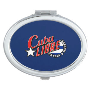 Cuba Libre Motto Vanity Mirror