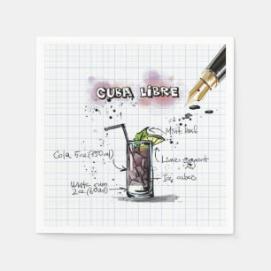 Cuba Libre Paper Napkins
