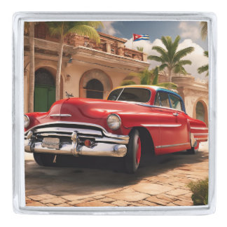 ¡Cuba Libre!  Silver Finish Lapel Pin