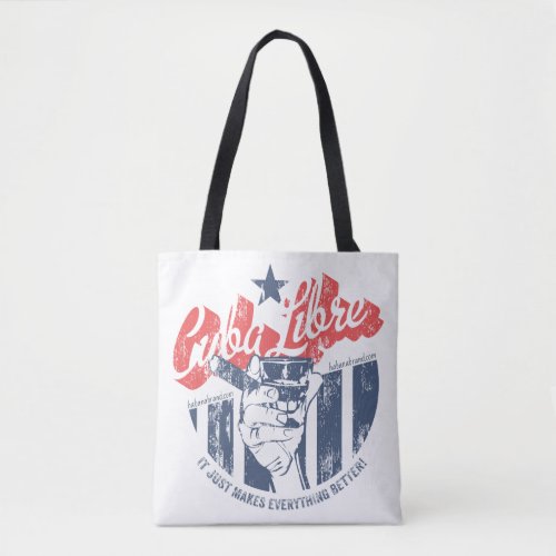 Cuba Libre White Tote Bag