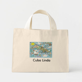 Cuba Linda Mini Tote Bag