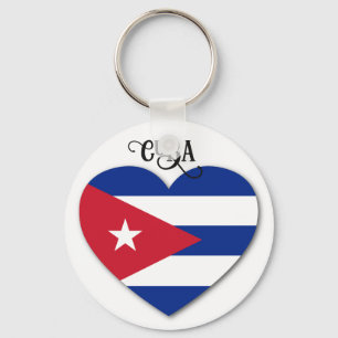 Cuba Love Keychain