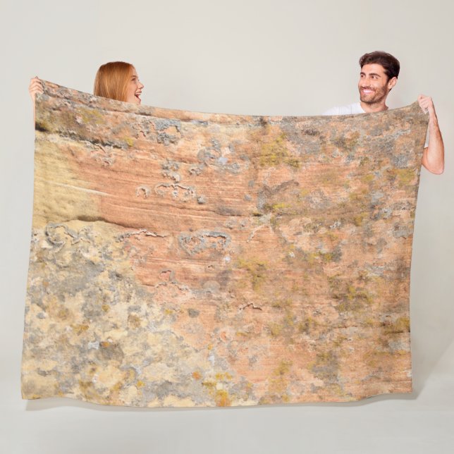 Cuba Mesa Fleece Blanket (In Situ)