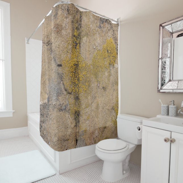 Cuba Mesa Shower Curtain (In Situ)