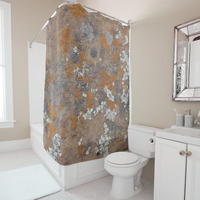 Cuba Mesa Shower Curtain (In Situ)
