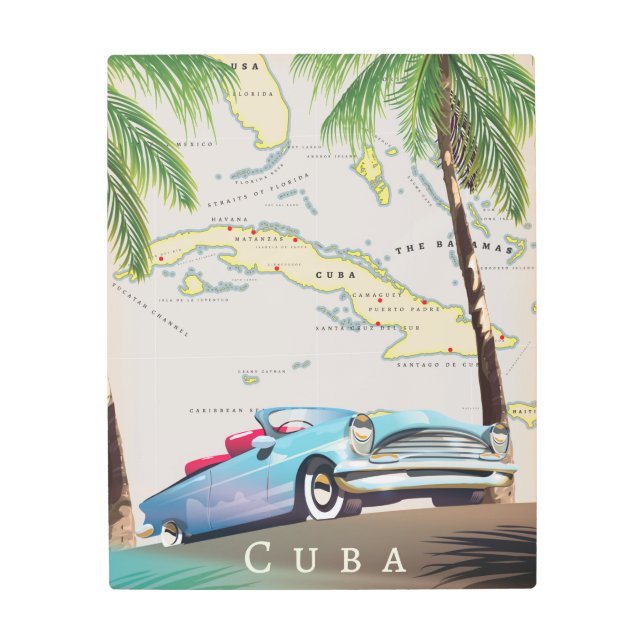 Cuba Metal Print (Front)