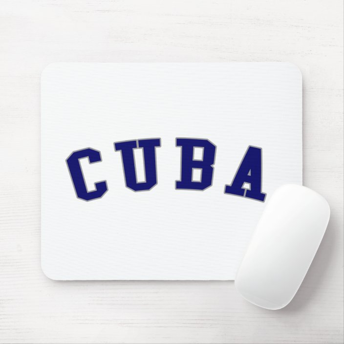 Cuba Mouse Pad