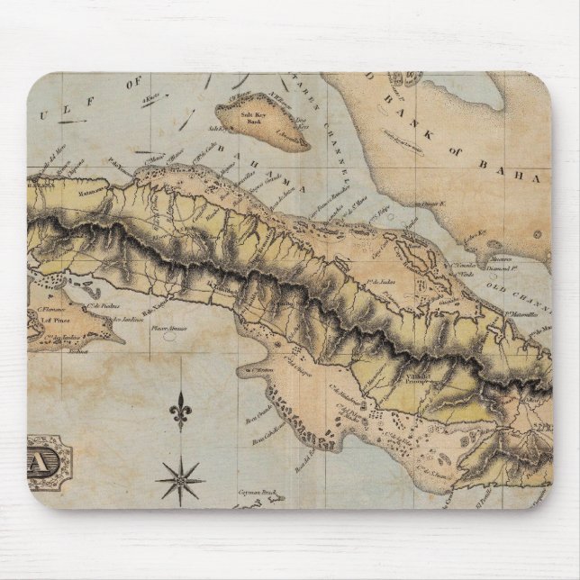 Cuba Mouse Pad (Front)