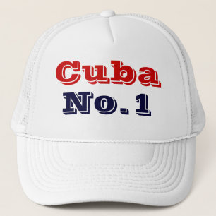 Cuba number one trucker hat