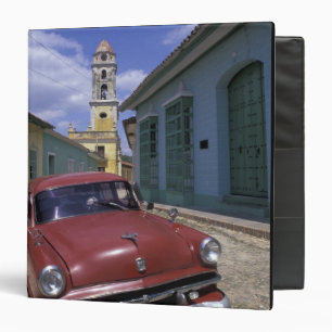 Cuba, old colonial village of Trinidad. 3 Ring Binder