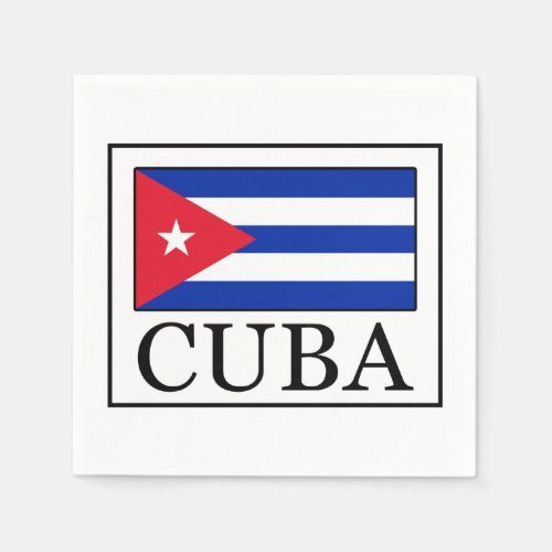 Cuba Paper Napkins
