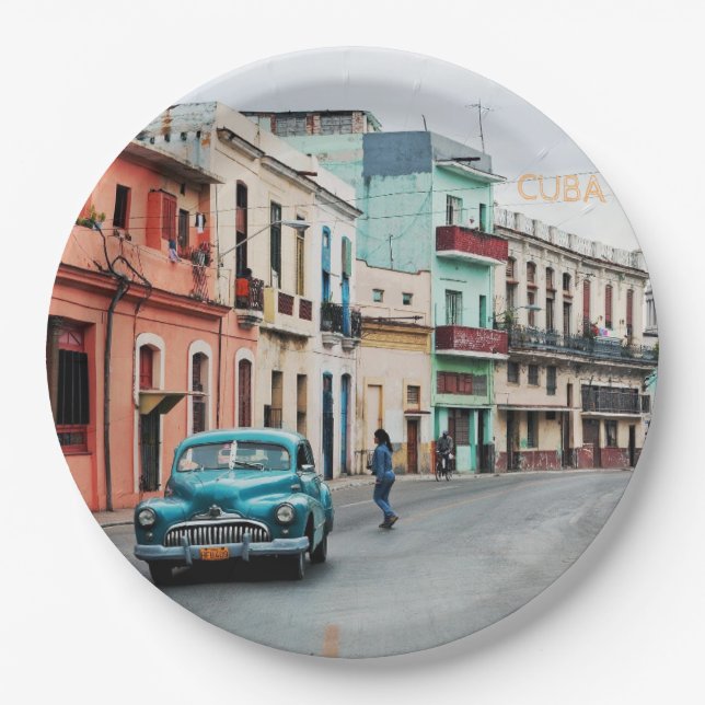 Cuba           paper plates (Front)