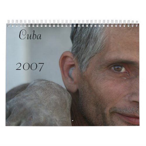 Cuba Photo Calendar 2007