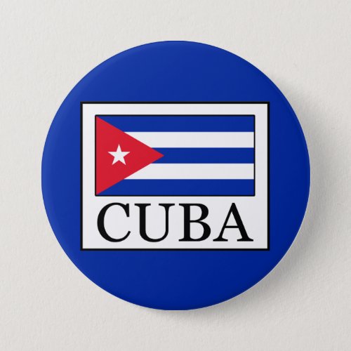 Cuba Pinback Button