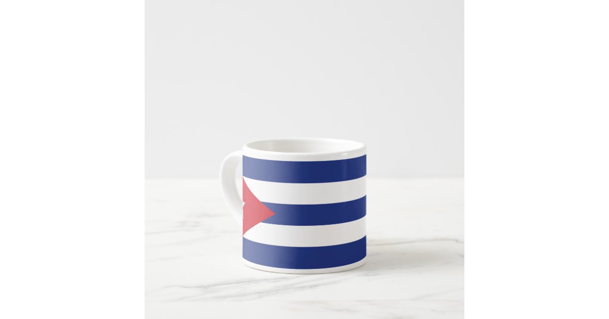 Cuba Travel Retro Banner Cuban Coffee Front & Back Coffee Mug