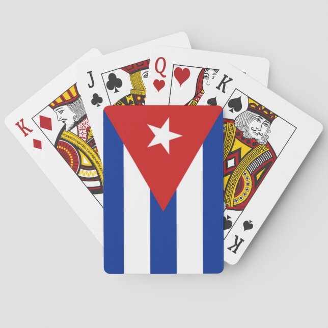 Cuba playing card deck (Back)