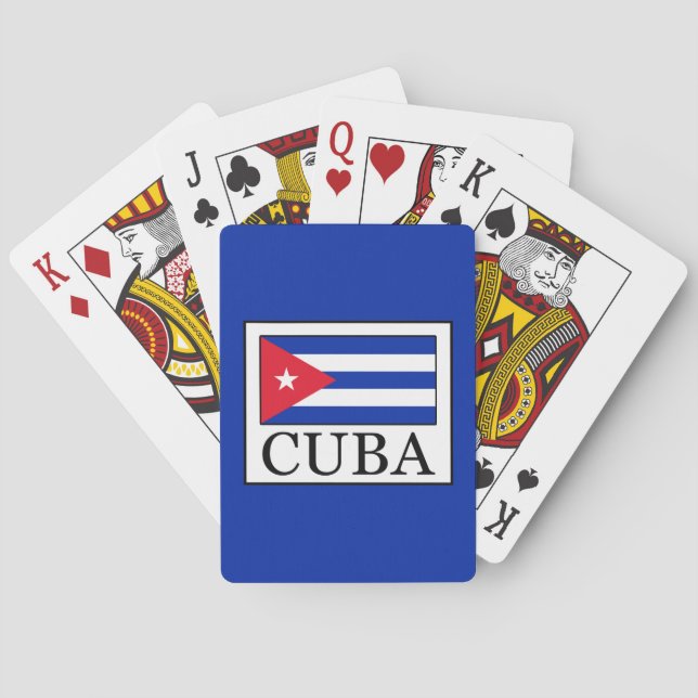 Cuba Poker Cards (Back)