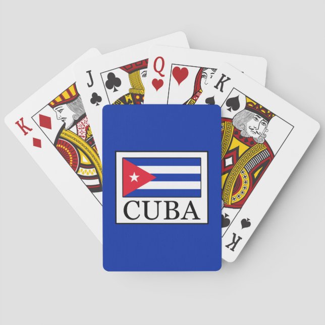 Cuba Poker Cards (Back)