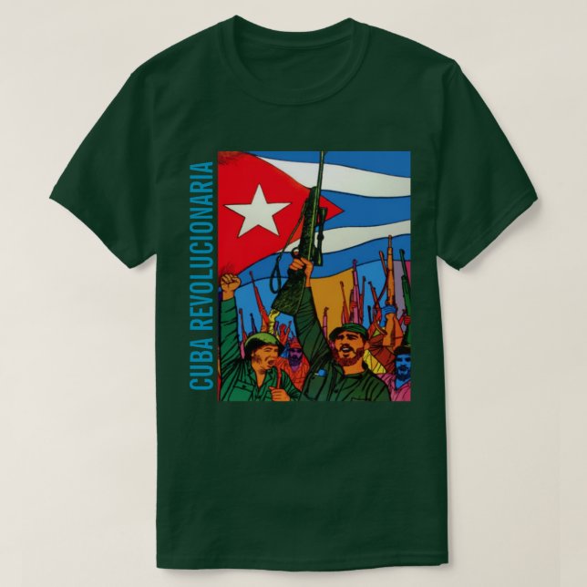 CUBA REVOLUCIONARIA T-Shirt (Design Front)